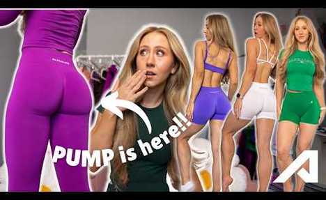 Alphalete's Most LIFTING Legging Yet?! Pump video review!