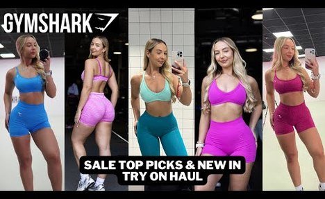 GYMSHARK SALE FAVOURITES & NEW IN TRY ON HAUL