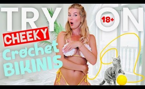 CHEEKY CROCHET  bathing suit TRY ON