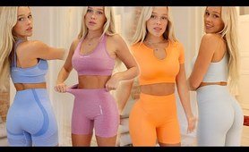 OYS yoga pants Active Wear tights Try on Haul