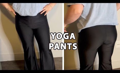 Super Comfy Flare, Yoga Pants Try On & Honest video