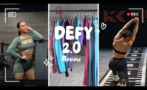 NEW DFYNE DEFY 2.0 ✨ | vlog & Try On Haul | 1.0 Vs. 2.0 | Updated fit, colour comparisons, etc&hellip;