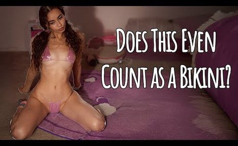 Summer  monokini Try on haul~ Thongs, Micro Bikini's, G-Strings~