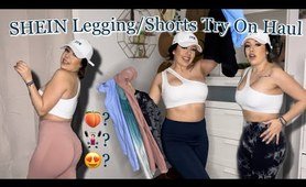 SHEIN Legging Try On Haul! Amazon dupes??