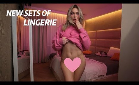 [4K USA] See-Through LINGERIE Try-On Haul Trending Styles! Which PANTIES will you choose?