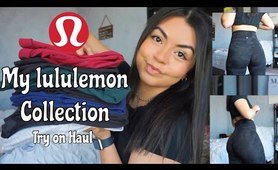 LULULEMON LEGGING COLLECTION | TRY ON HAUL | ALIGN sports