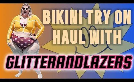 GlitterandLazers Plus size  thong bikini Try-On Haul: ICONIC or UNHINGED??!