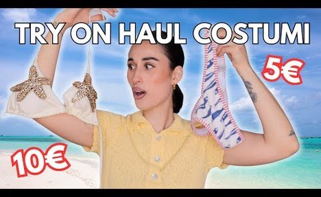 TRY ON HAUL COSTUMI SHEIN - ESTATE 2025