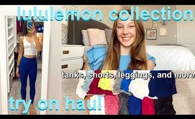 LULULEMON COLLECTION | lululemon try on haul