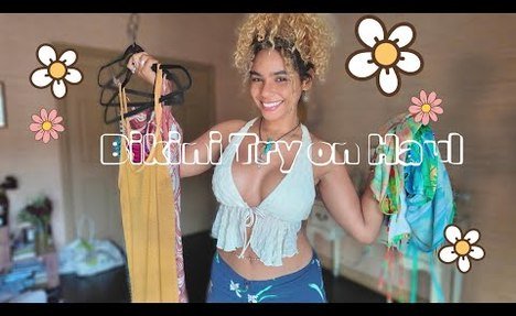 swimsuit Try on Haul 4k