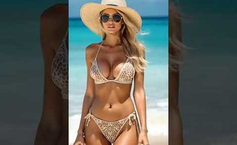 AI  thong bikini Try-On Haul