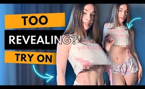 4K See-Through Try On Haul Undo Tops Styling Summer Vibes