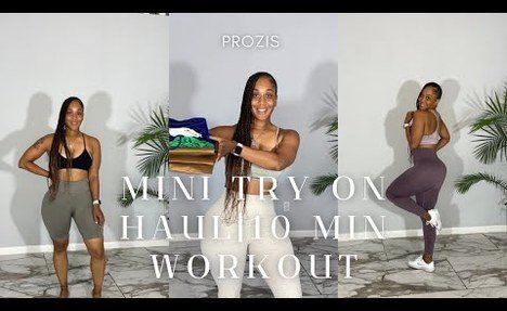 Mini Try on Haul/10 min fitness