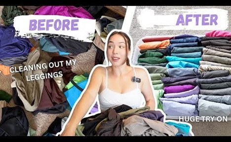 MAJOR leggings Clean Out (13 Brands, 67 yoga pants! Try On & Donate with Me)