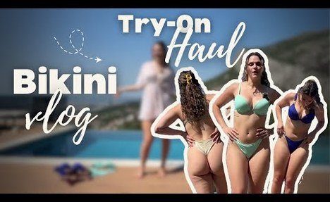 string bikini Try-On Haul