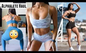 ALPHALETE TRY ON HAUL | squat test? new leggings? | Full clothing haul