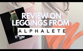 ALPHALETE sports TRY-ON HAUL & clothing haul | Revivals, Alphalux & Amplify!