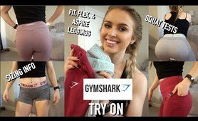 Gymshark sports Try On Haul & clothing haul + Squat Tests & Sizing Info!