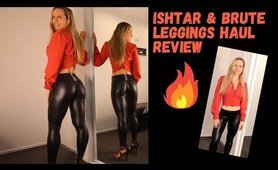 Faux Leather tights Try on Haul Try On Haul Ishtar & Brute