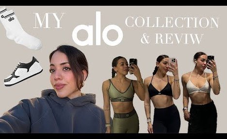 ALO YOGA COLLECTION, TRY-ON  AND video