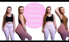 MOST FLATTERING leggings TRY ON | Gymshark | Alphalete | Women's Best