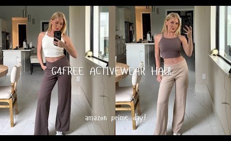 G4FREE Activewear Try On Haul | Prime Deals
