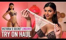 Victoria's Secret nightwear TRY ON HAUL | Adela Guerra