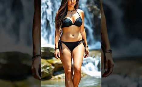 ebony  swimwear Try on Haul #fyp #fypシ゚viral #trending #viral #shortfeed #shorts #youtube #bikini #ai