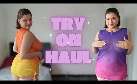 [4K] Try on haul sheer dresses | See everything | See through