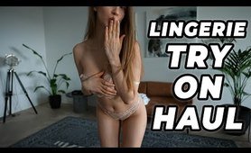 lingerie Try On Haul | See Through Lingeries Haul #2 [4K 2023]