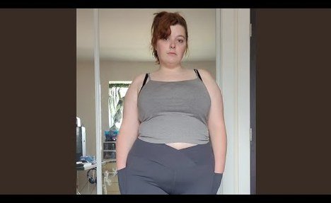 Mini Try On - Plus size flare tights from Amazon