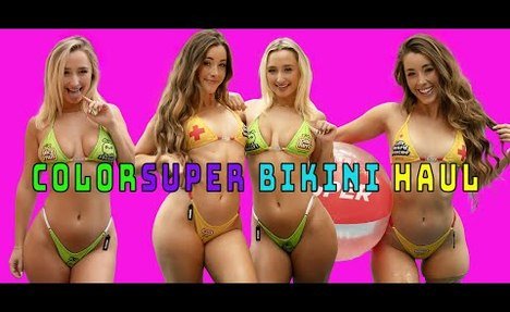 COLORSUPER  monokini Haul