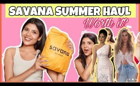 huge Savana Try‑On Haul  | Dresses, Co-ord Sets,  swim set | Niharika Jain