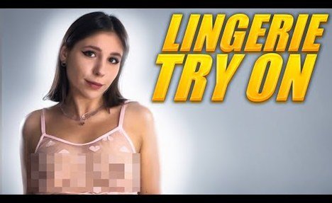 [4K] Milana's Transparent Try On Haul