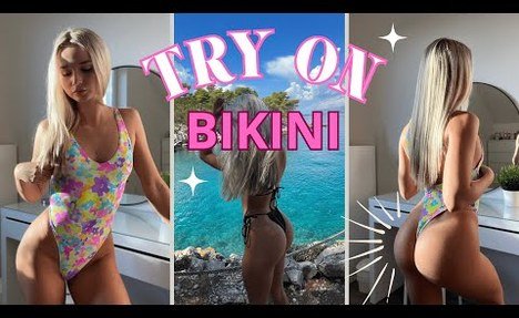 Summer  two-piece swimsuit Try On | 2025