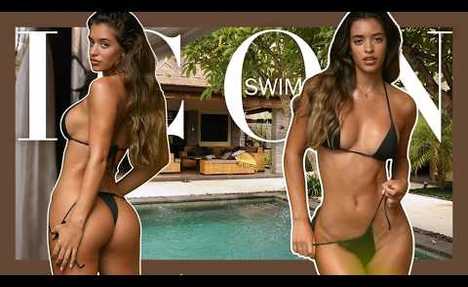Swim Icon Ariadna |  string bikini try-on haul #swimsuit