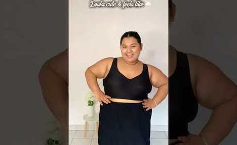 If I seem happy, this the reason  | Perfect for seamless looks. |  #plussizebra #plussizestyle