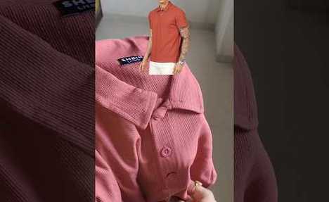Shein Tshirts for Men image Vs Real color#ashortaday #viralvideo #shein #tshirt #brown #viralreels