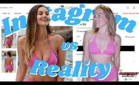 Winter  two-piece swimsuit Try-On  // CUPSHE black Friday video review (up to 50% off!)