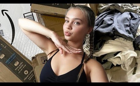 Amazon Try-On Haul~shorts, tops