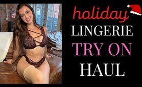 Holiday undies Try On Haul! 2022