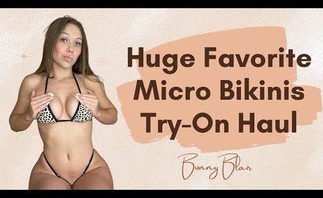Favorites Micro  string bikini Try On Haul