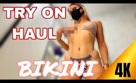 Satin Striptease Micro  string bikini Try-on Haul | Swimsuit For The Hottest Summer