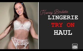 Honey Birdette lingerie Try On Haul (outside) 2021