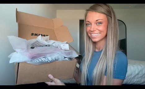 SKIMS HAUL AND TRY ON | NEW sheer knit, Jaguar prints, and more!