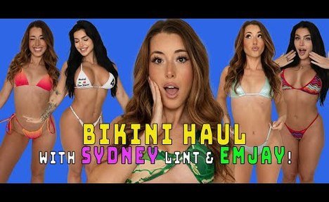 beachwear Haul with Sydney and Emjay