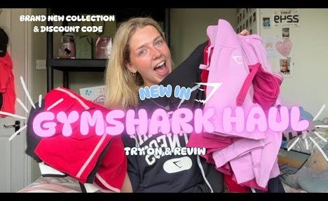 GYMSHARK NEW IN -July Haul, Try on and video review