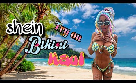 Shein  swimsuit try on haul