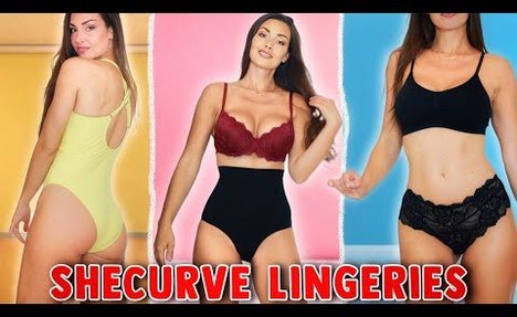 WOW what a shape! Shecurve Lingerie &  string bikini Try on Haul