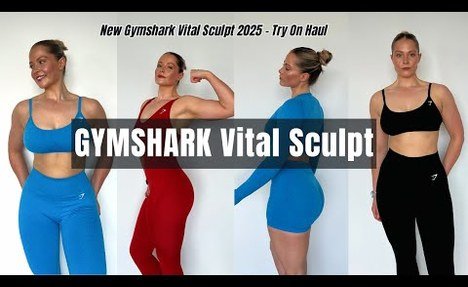 Gymshark Vital Sculpt Try-On Haul 2025 | Honest video + Sizing Tips
